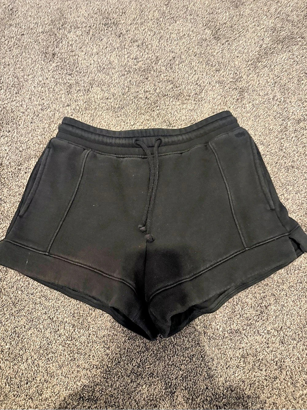 DSG Classic Fleece Short Athletic Shorts in Black Size Small